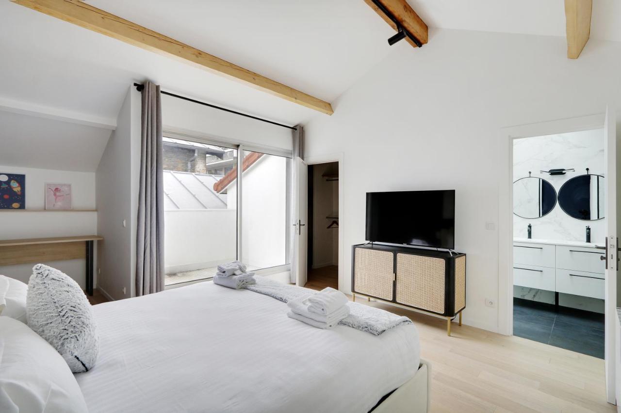Pick A Flat'S Apartment In La Chapelle - Impasse Du Cure Paris Bagian luar foto
