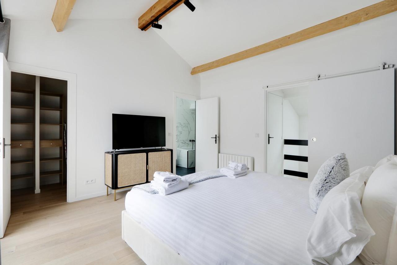 Pick A Flat'S Apartment In La Chapelle - Impasse Du Cure Paris Bagian luar foto