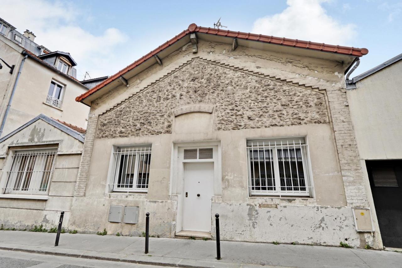 Pick A Flat'S Apartment In La Chapelle - Impasse Du Cure Paris Bagian luar foto